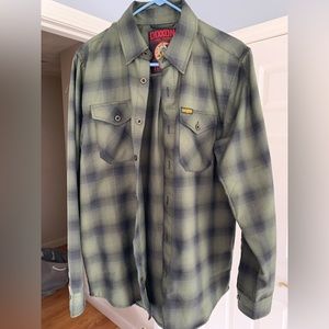 Dixxon x Black Rifle Coffee Company BRCC Fireside Flannel in Green